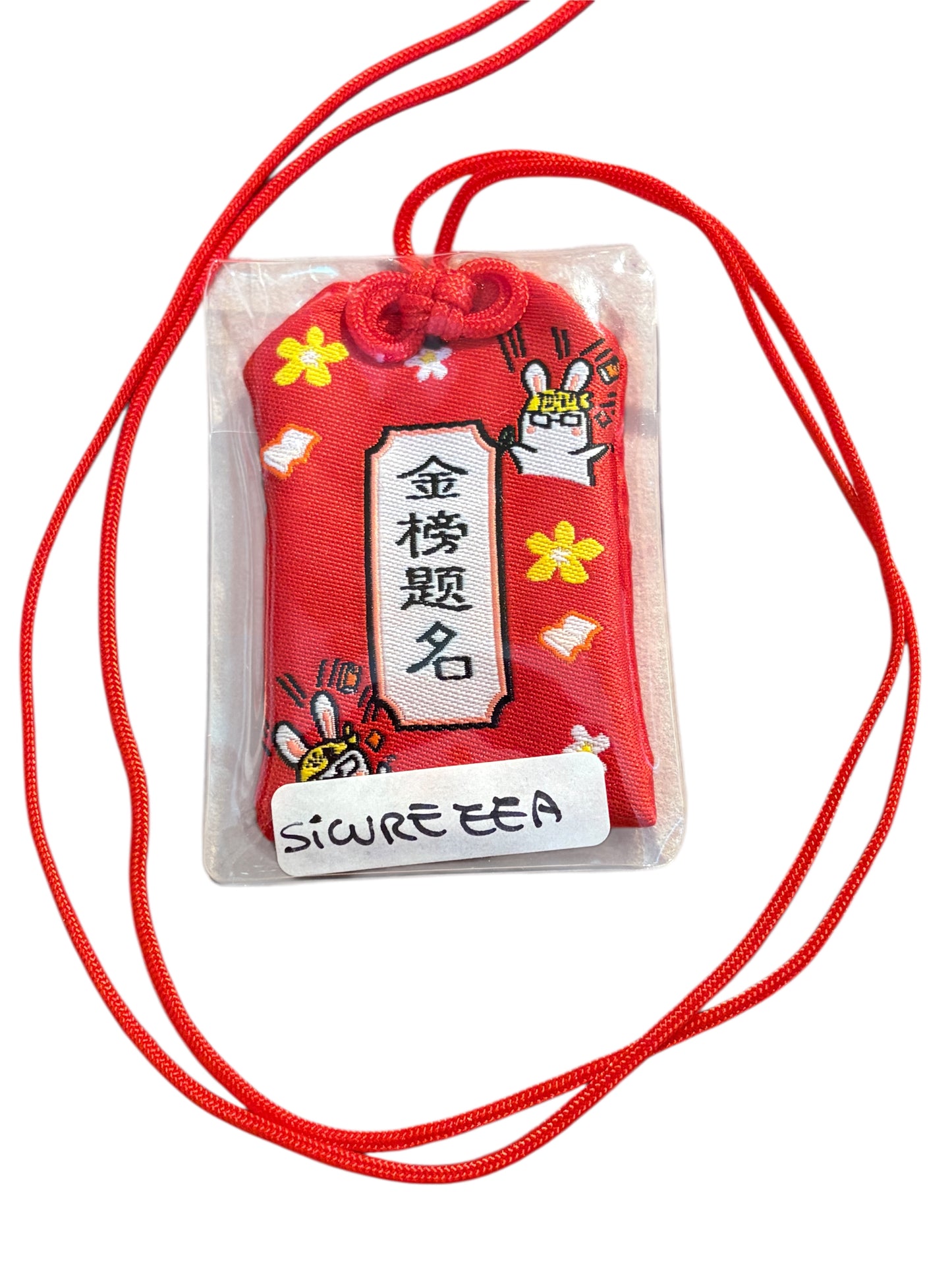 Omamori rosso    “SICUREZZA”
