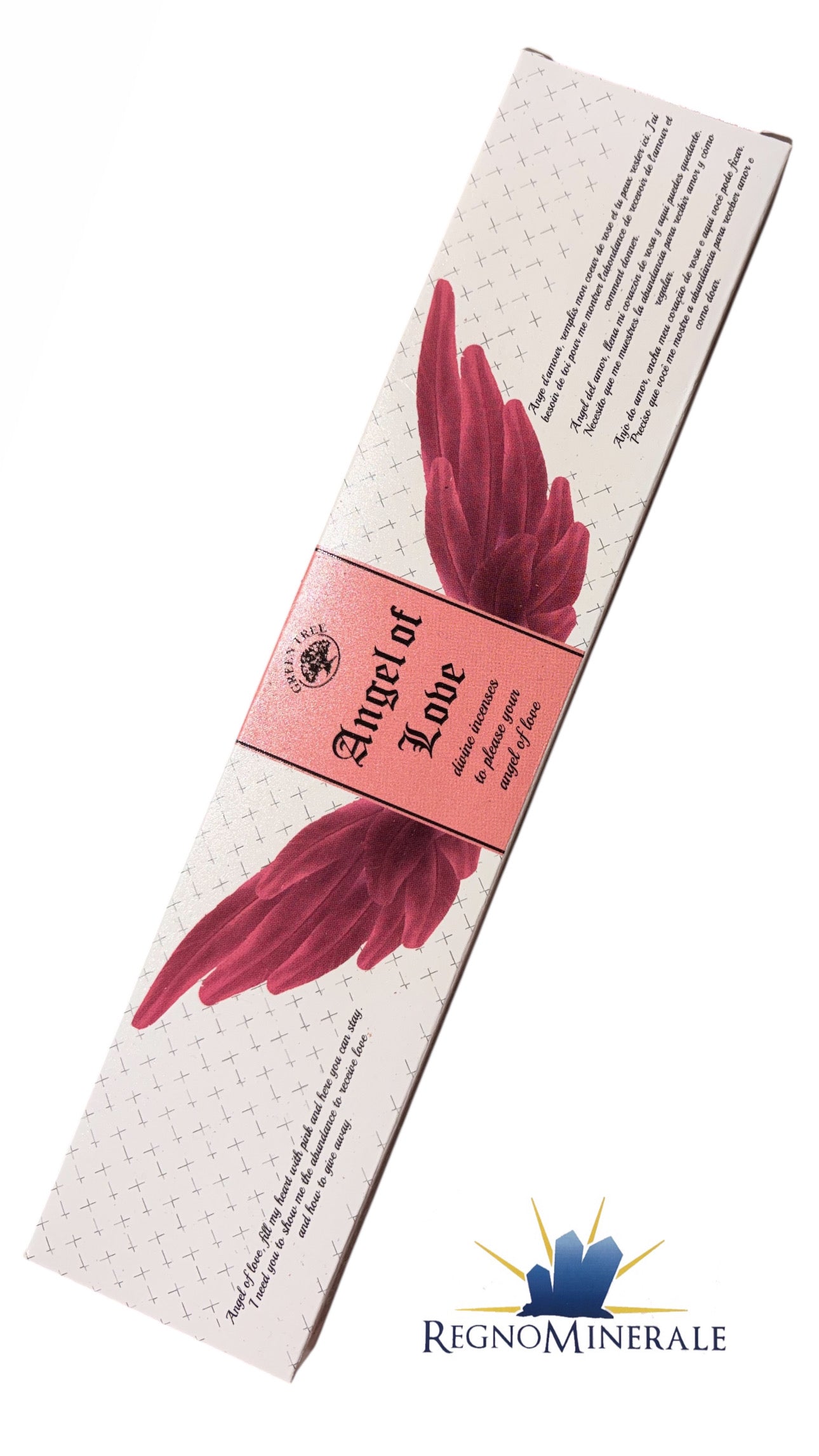 Incenso
Angel of Love - *ANGELO DELL’AMORE* Incenso divino per il tuo Angelo dell'Amore - GREEN TREE