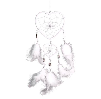 ACCHIAPPASOGNI Cuore da appendere in casa con pietre decorative - vari colori disponibili - altezza 40/45 cm