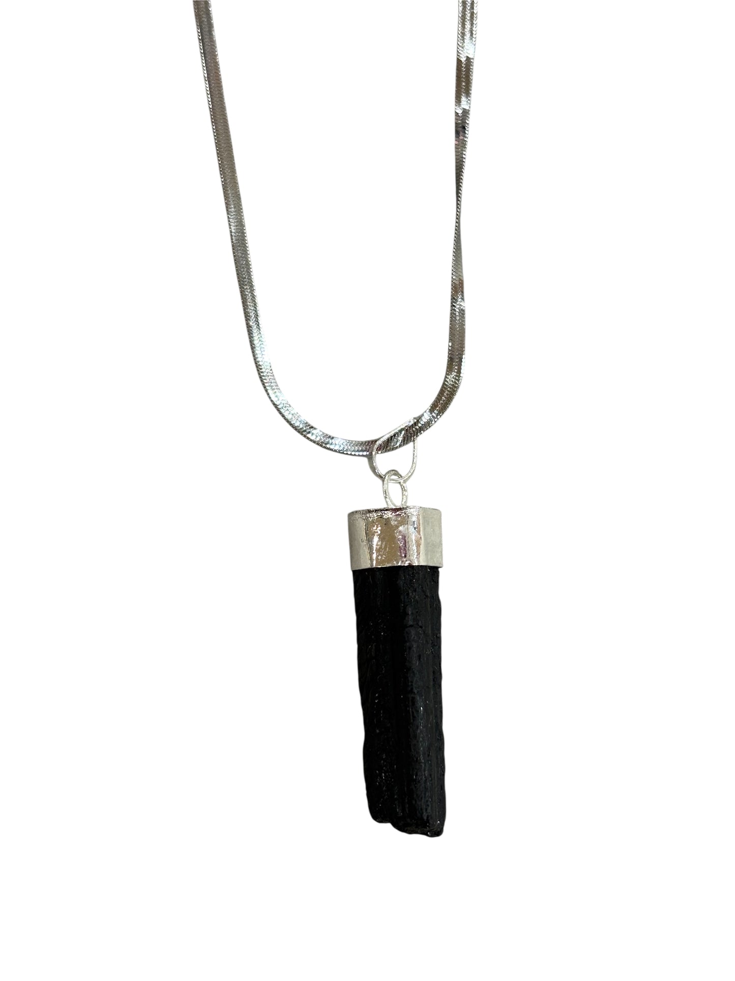 Collana Tormalina nera grezza PROTEZIONE
