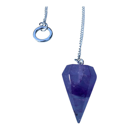 Pendolo in Fluorite