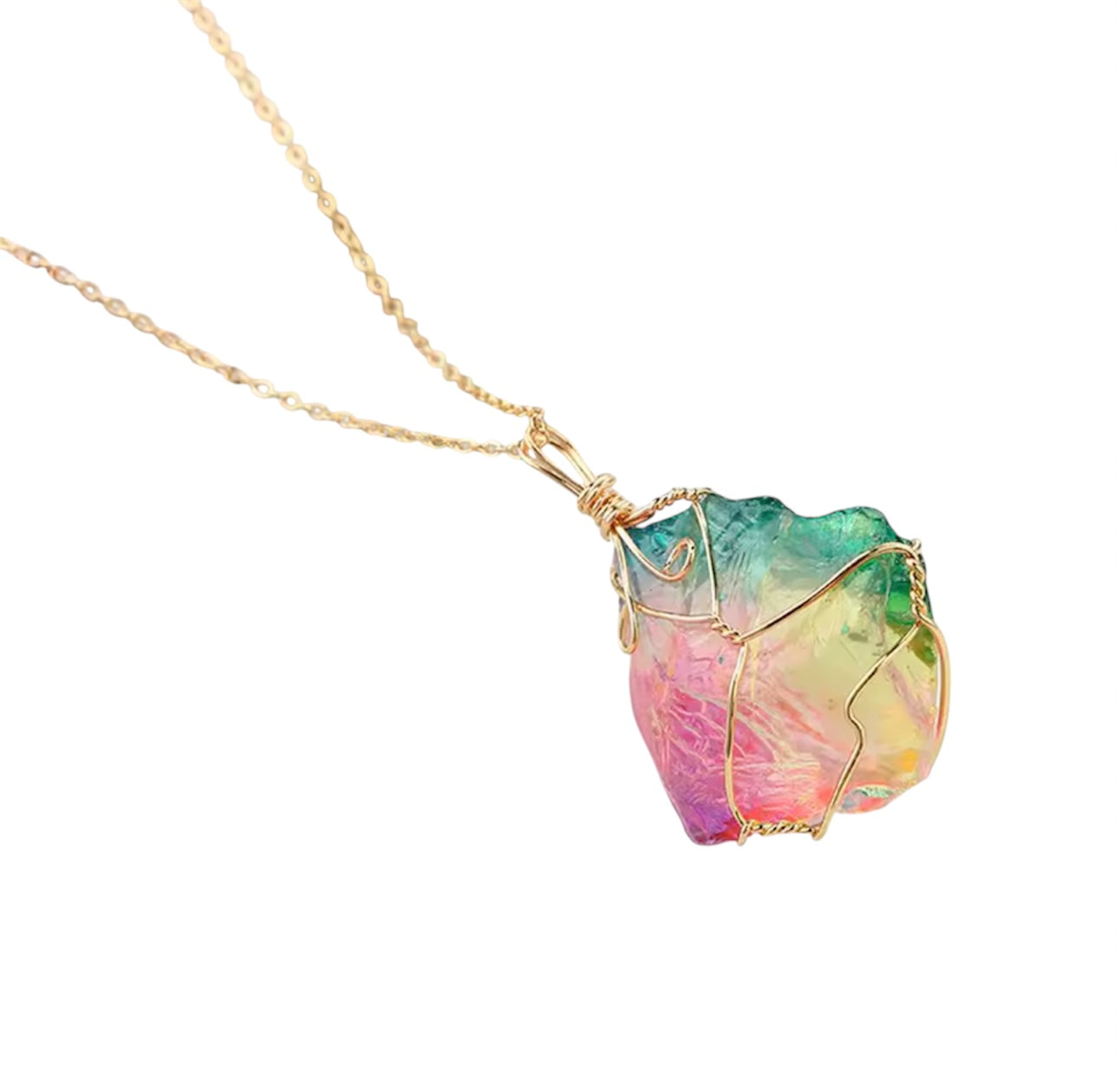 Collana Quarzo Colorato