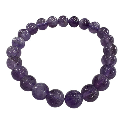 Ametista - Bracciale sfera 8 mm