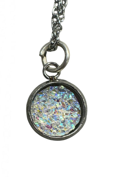 Collana drusette colorate