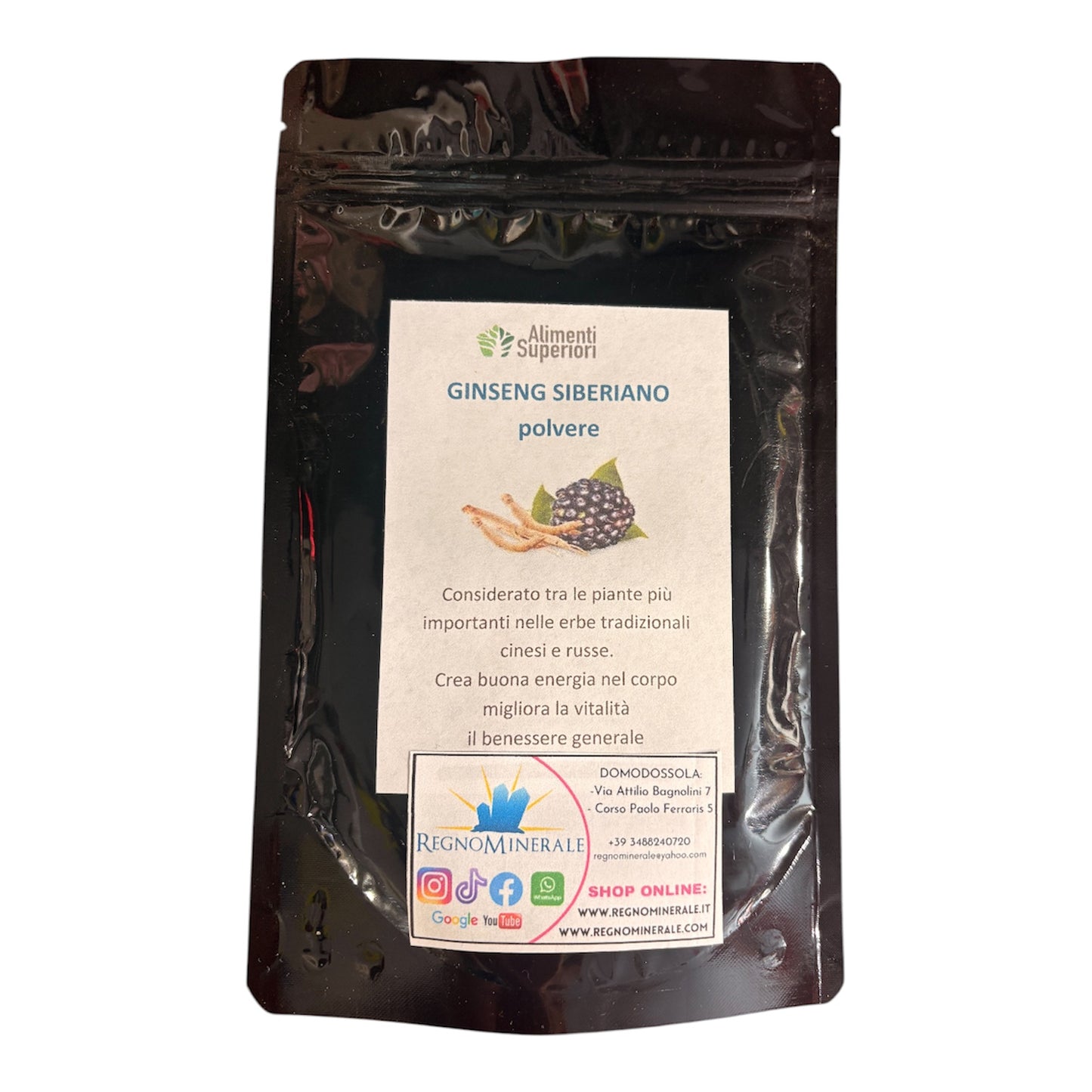 GINSENG SIBERIANO - polvere