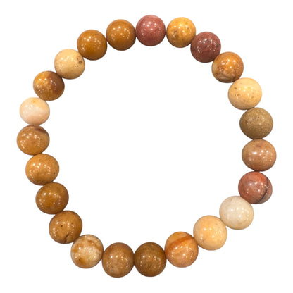 Mookaite BRACCIALE chiaro  - sfere 8 mm