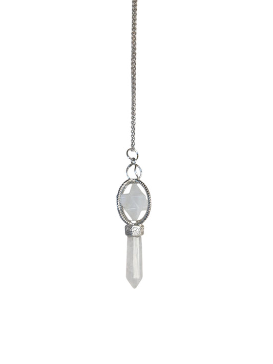 Merkaba Collana in Cristallo di Rocca