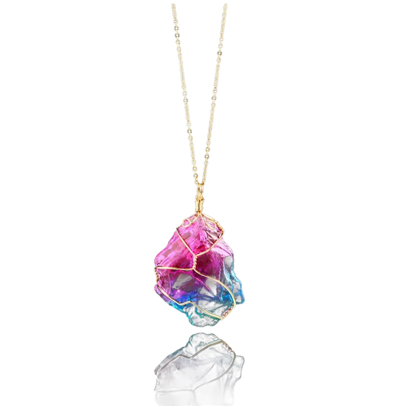 Collana Quarzo Colorato