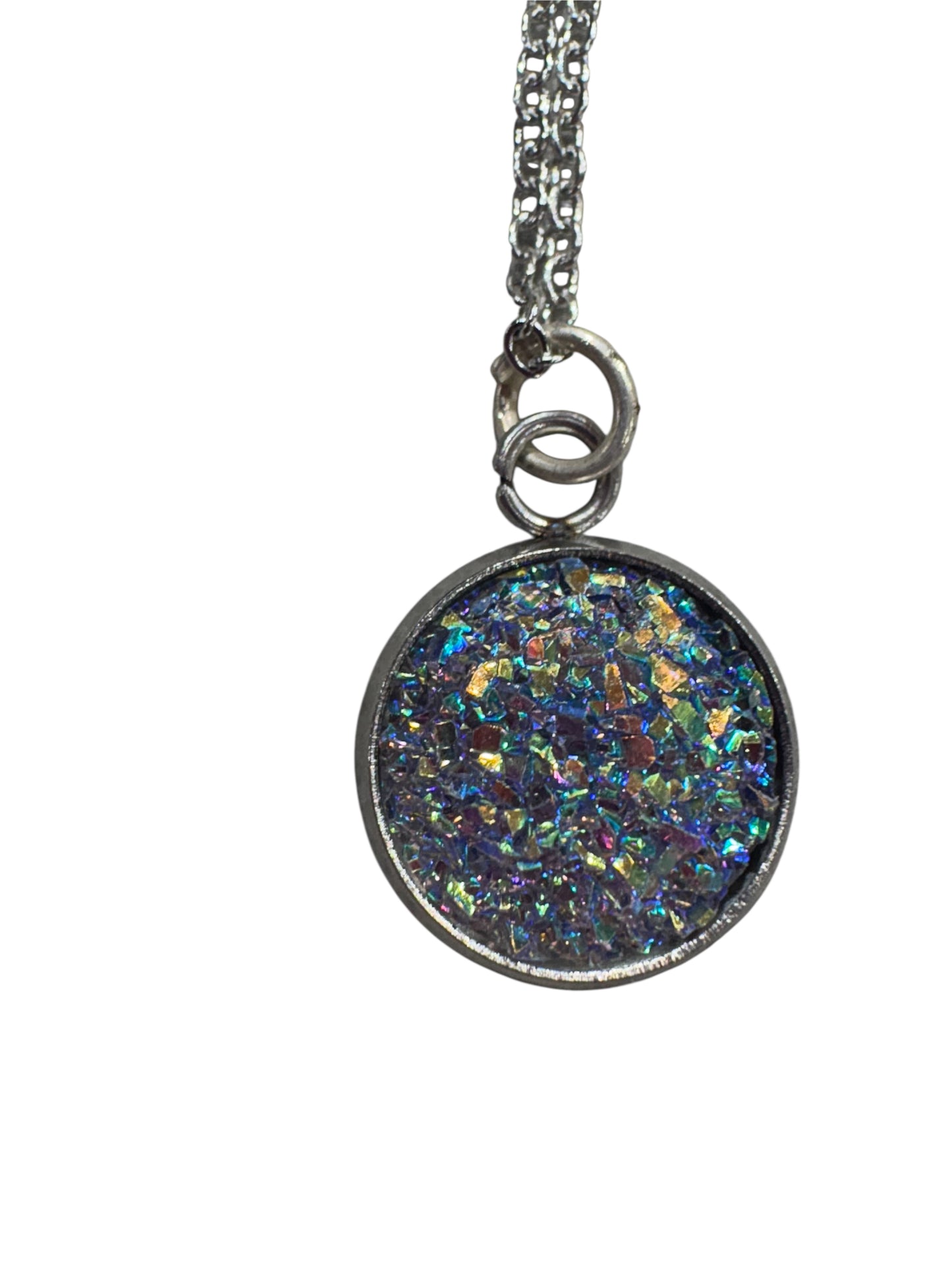 Collana drusette colorate
