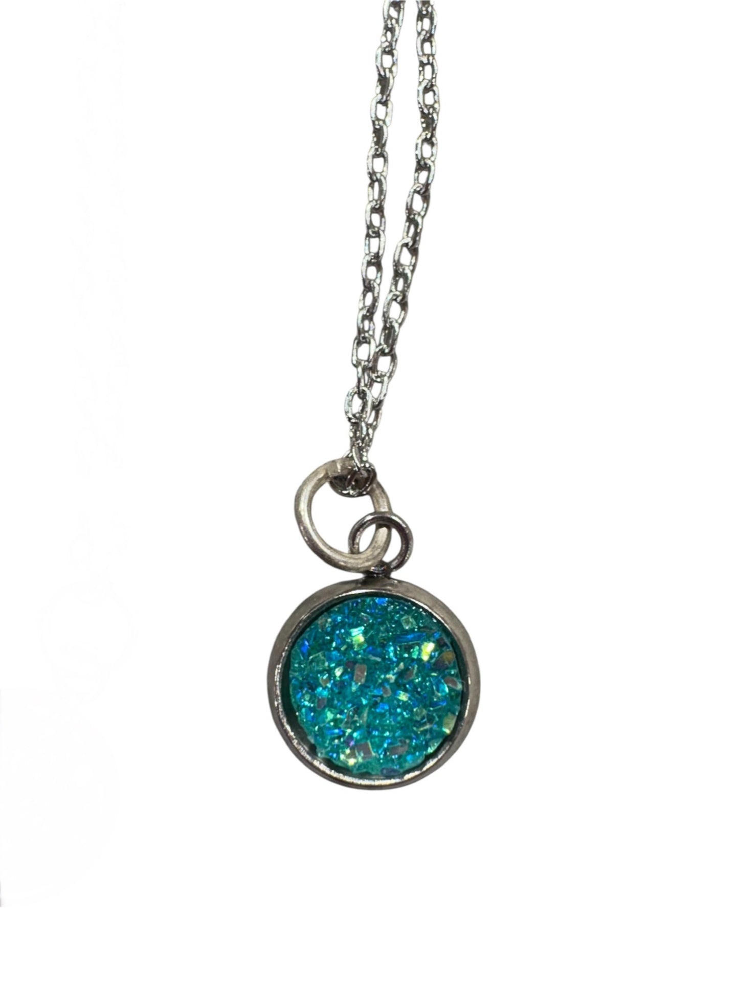 Collana drusette colorate