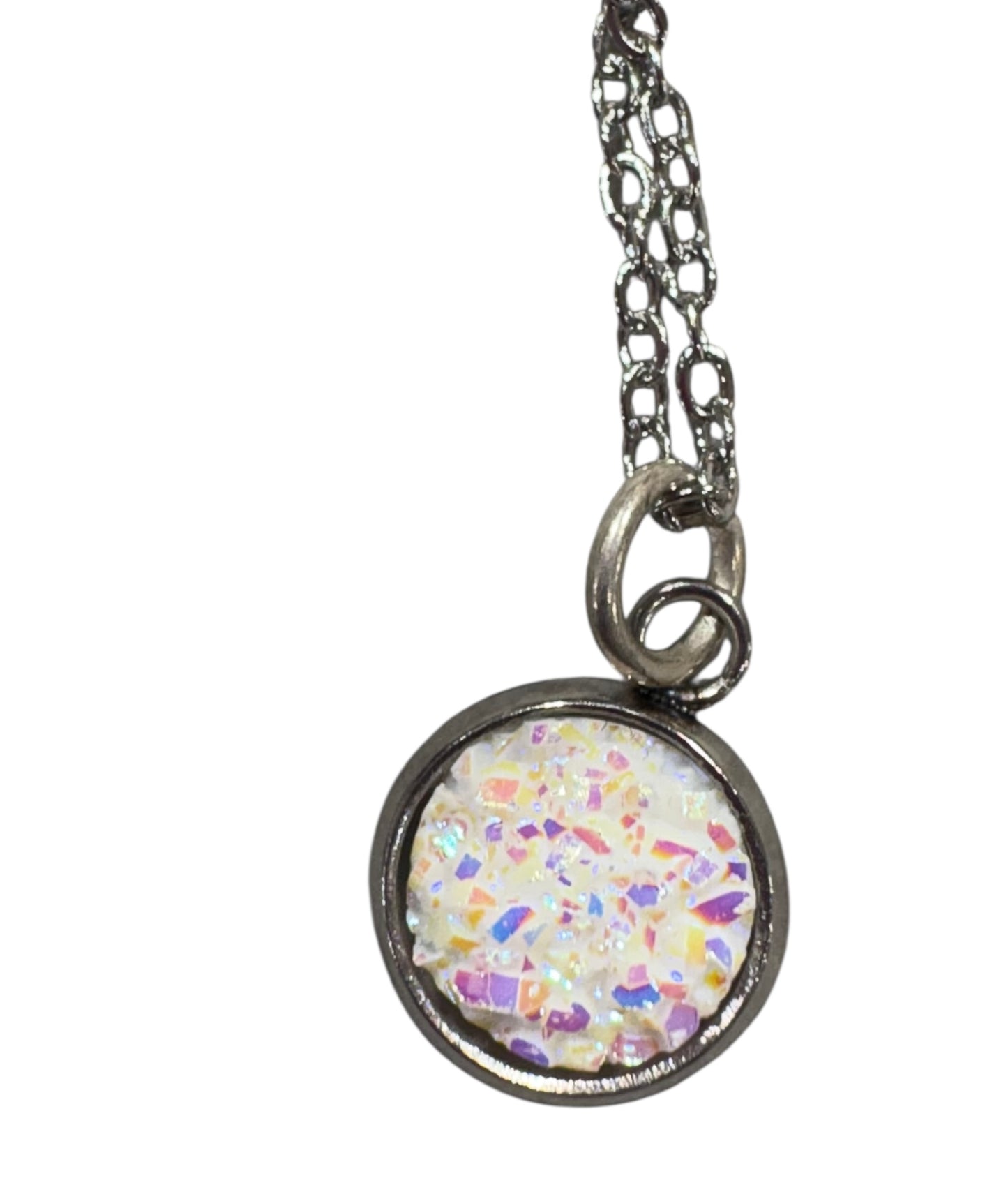 Collana drusette colorate