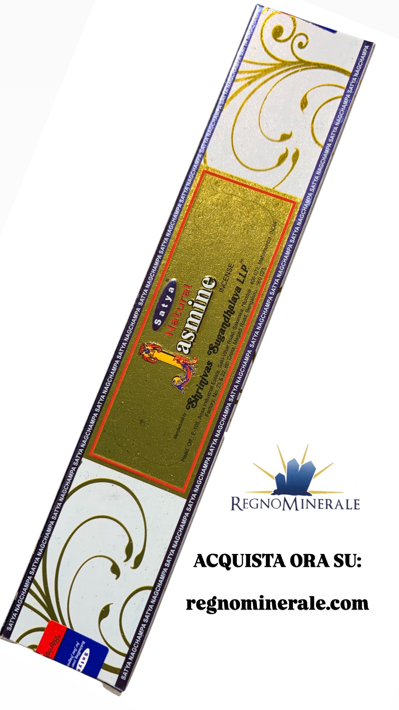 Incenso SATYA JASMINE “Gelsomino” confezione speciale