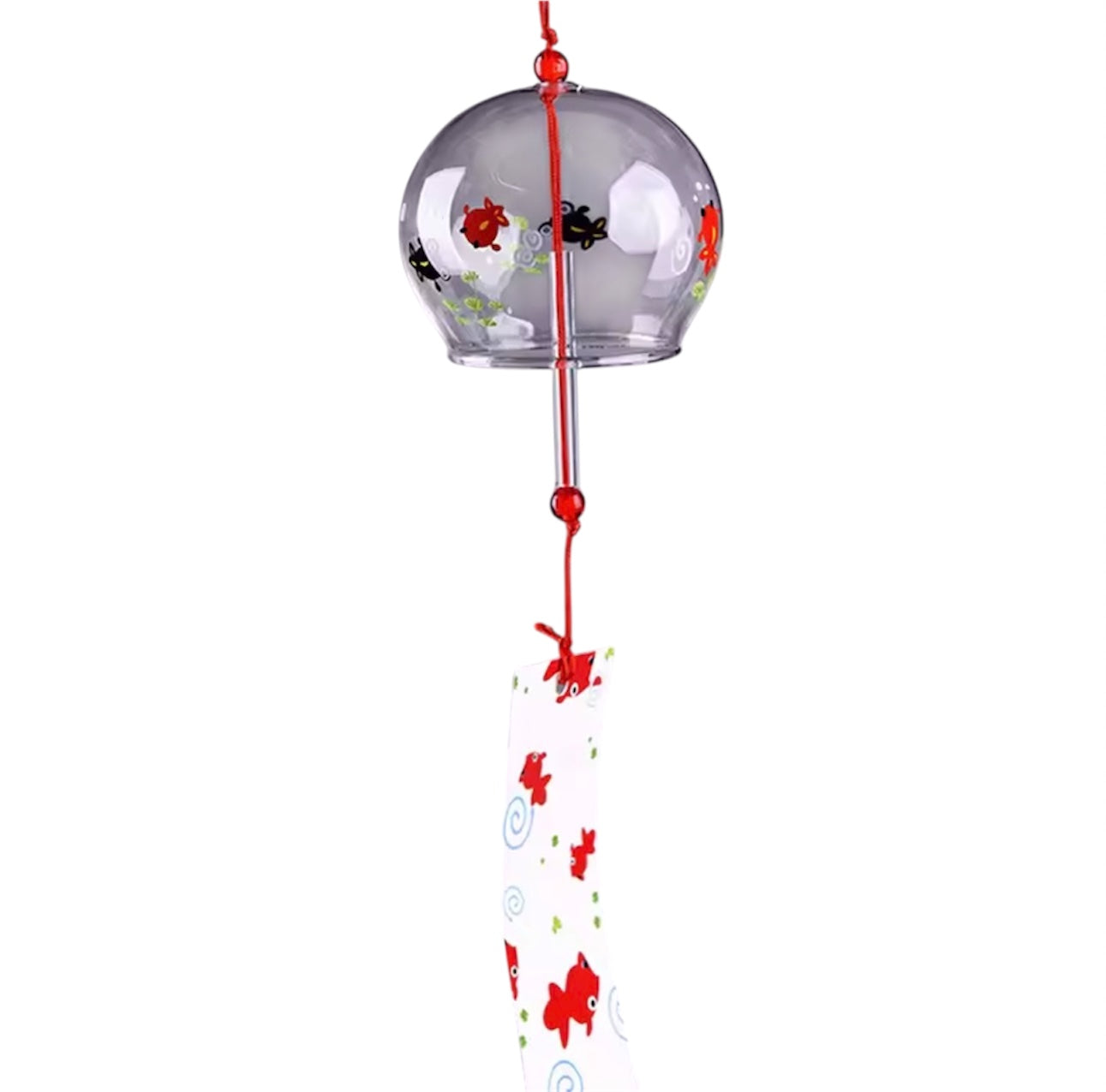 Campanellino al vento Giapponese FURIN - PESCIOLINI ROSSI