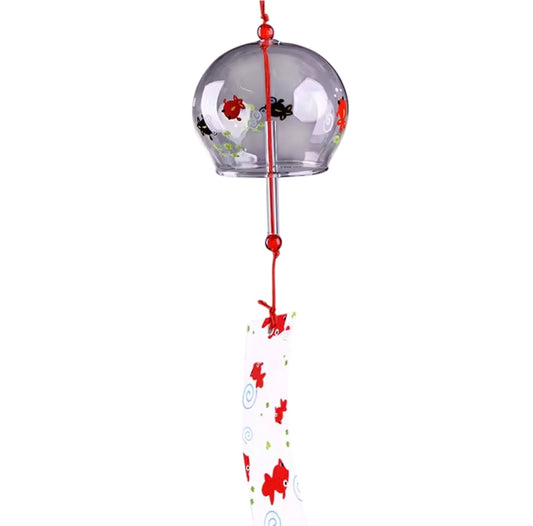 Campanellino al vento Giapponese FURIN - PESCIOLINI ROSSI