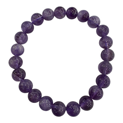 Ametista - Bracciale sfera 8 mm
