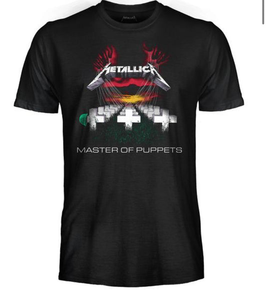T-shirt METALLICA  con croci - Musica