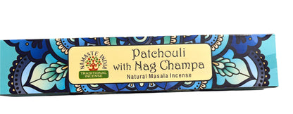 Incenso Patchouli
with Nag Champa *Namaste India* ￼