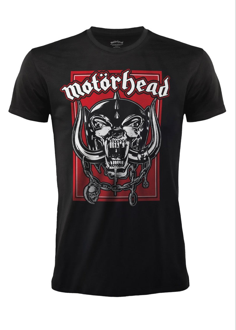 T-shirt Motorhead - rossa