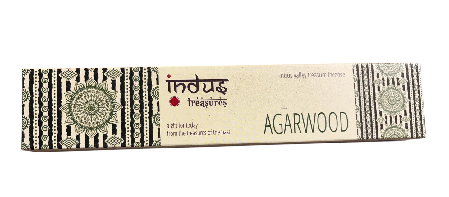 Incenso Indus Treasures Agarwood￼