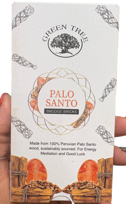 Incenso GREEN TREE  PaloSanto a mattoni