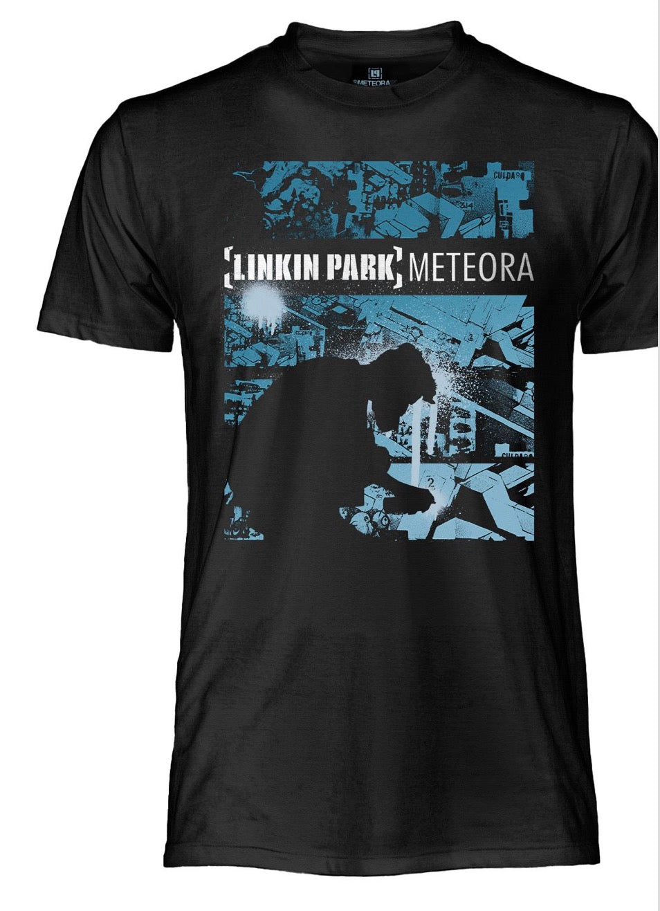 T-shirt LINKIN PARK - Meteora - azzurra