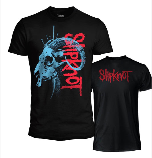 T-shirt SLIPKNOT - rosso/azzurra