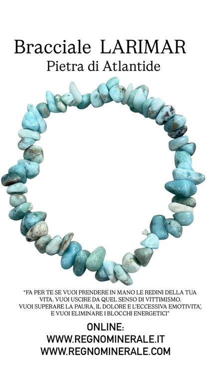 Larimar Bracciale a scaglie