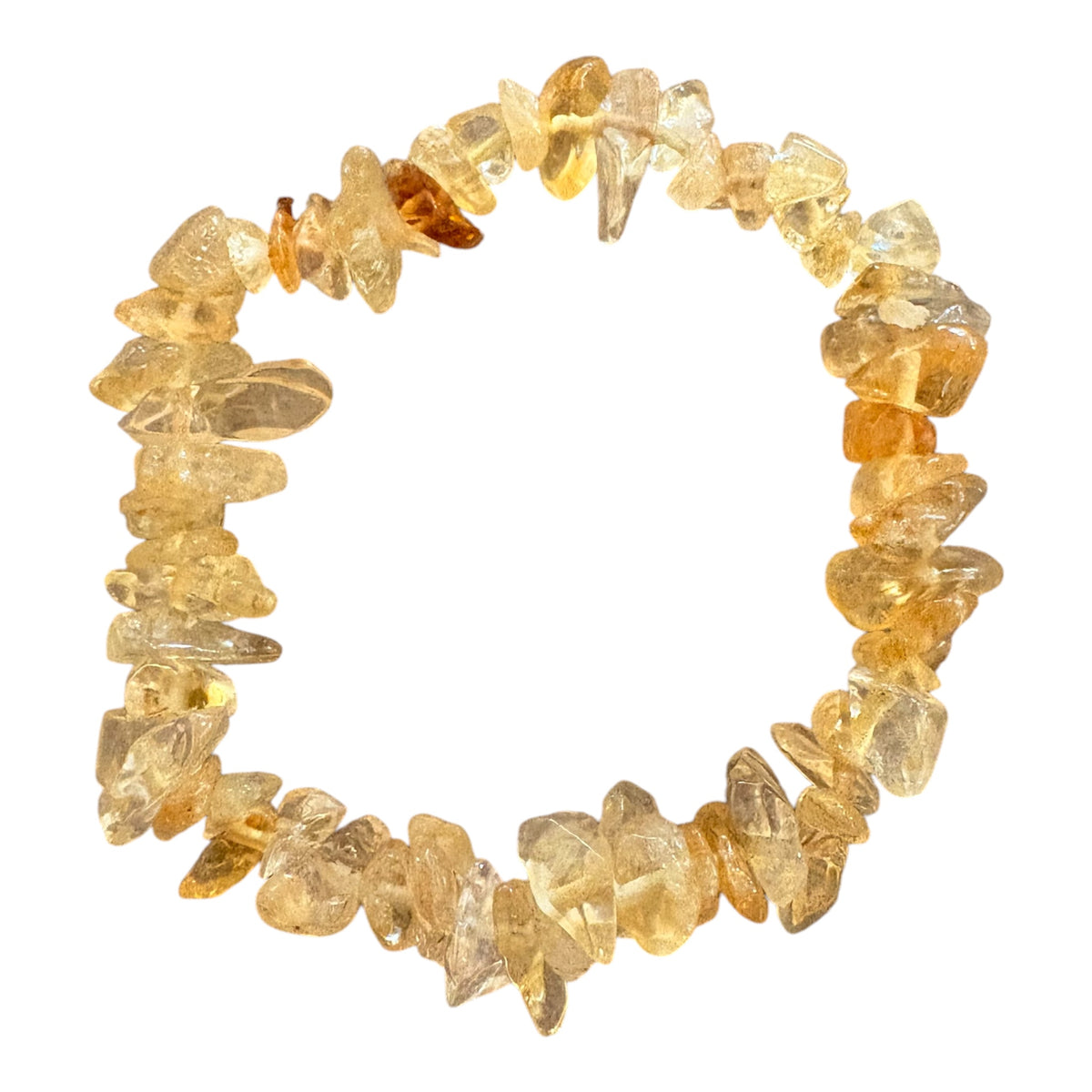 Bracciale scaglie - QUARZO CITRINO