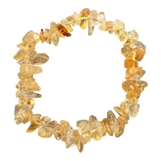 Bracciale scaglie - QUARZO CITRINO