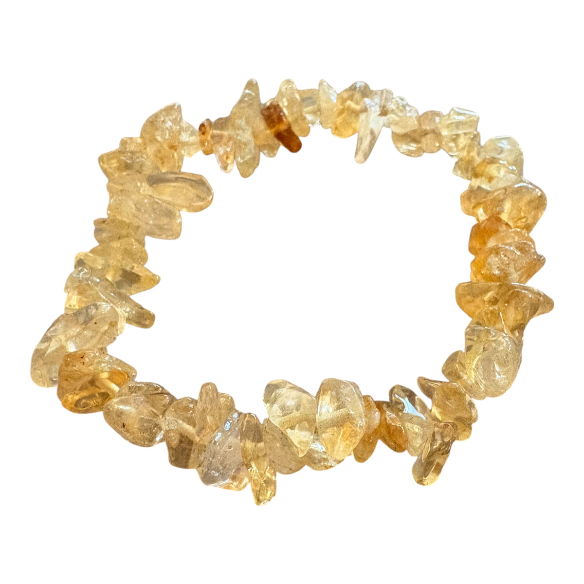 Bracciale scaglie - QUARZO CITRINO