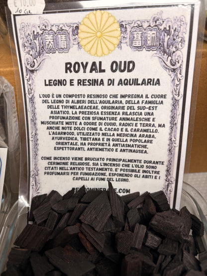 Royal Black OUD - Incenso Resina