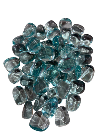 OSSIDIANA AZZURRA - Pietra burattata