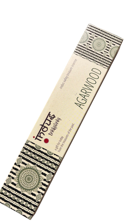 Incenso Indus Treasures Agarwood￼