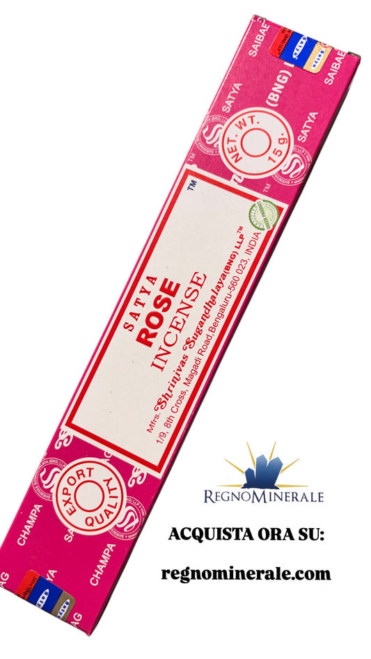Incenso SATYA ROSE “Rosa”
