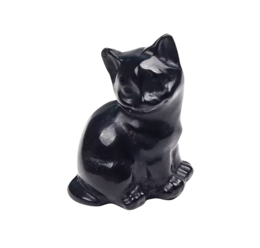 Gattino in Ossidiana Nera