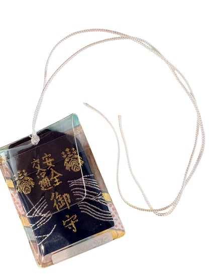 Omamori rosso “SICUREZZA STRADALE”
