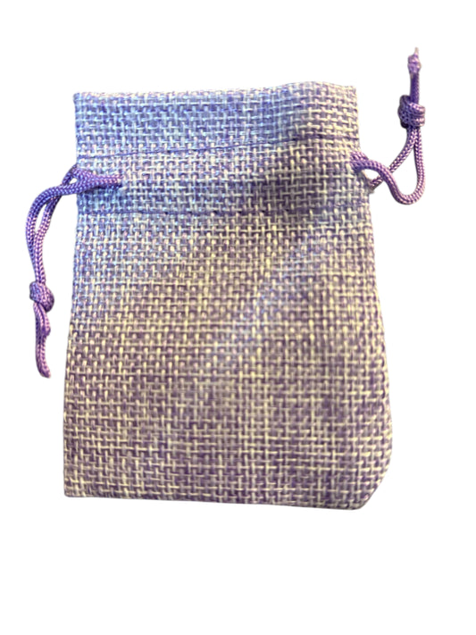 Sacchettino Lilla in Iuta