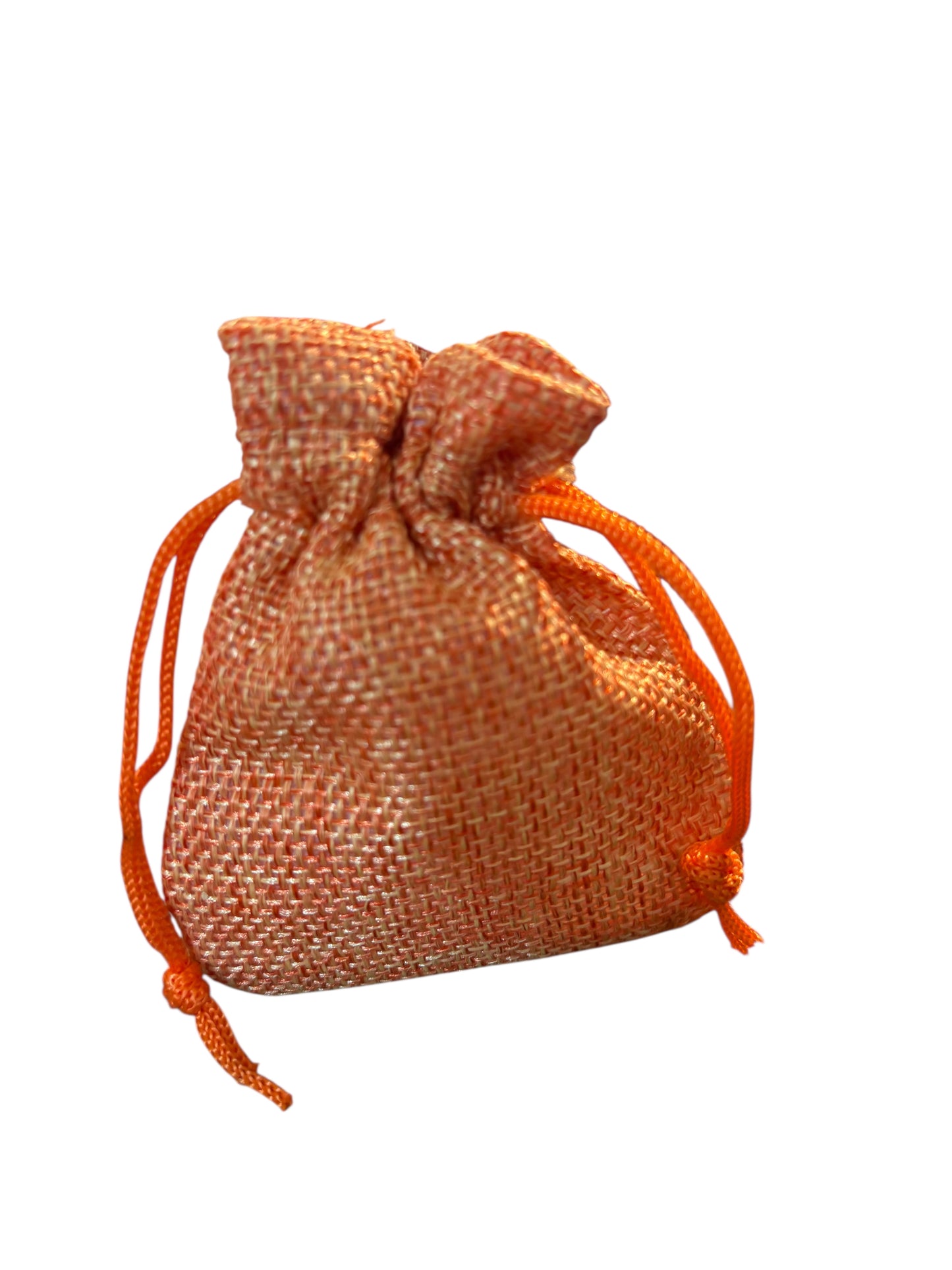Sacchettino Arancione in Iuta