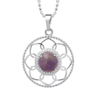 Collana Fiore della vita
In Ametista - RELAX