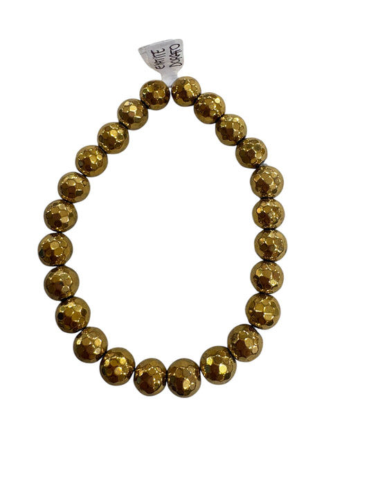 Ematite dorato - Bracciale 8 mm