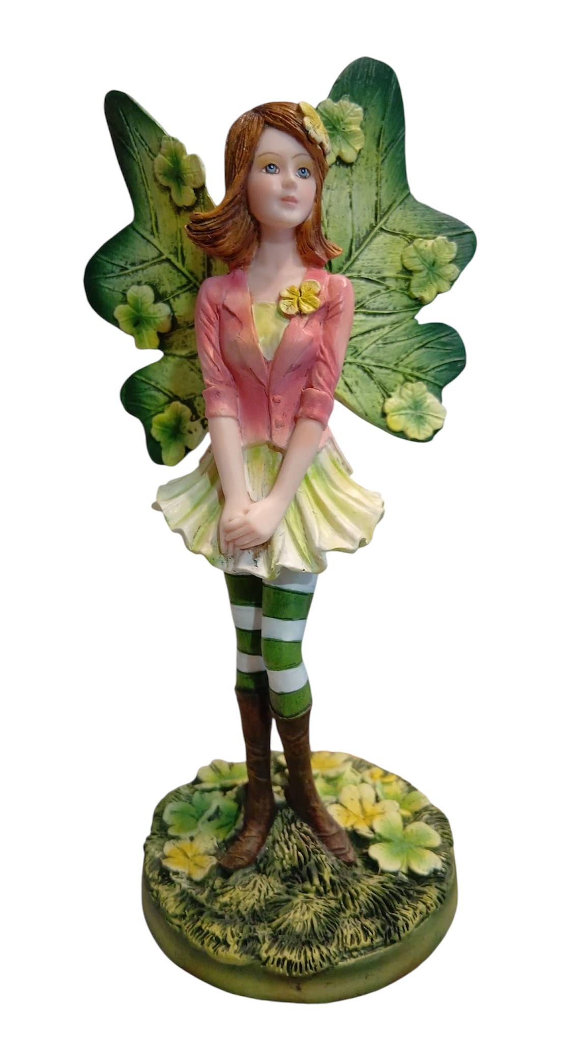 Fata Quadrifoglio Portafortuna, ILVERA, 19,5cm